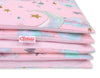 Bettwäsche-Set für Babys – 120 x 90 cm – Moons Pink