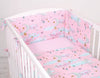 Bettwäsche-Set für Babys - 135x100cm - Moons Pink
