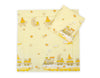 Vauvan peitto 77x77cm ja tyyny - Fun cream train