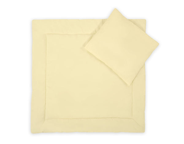 Vauvan peitto 77x77cm ja tyyny - Cream