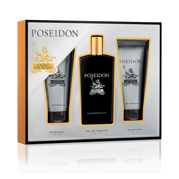 Posseidon Poseidon gold ocean for men -pakkaus, 3 kpl | Vuodevaatteet.fi