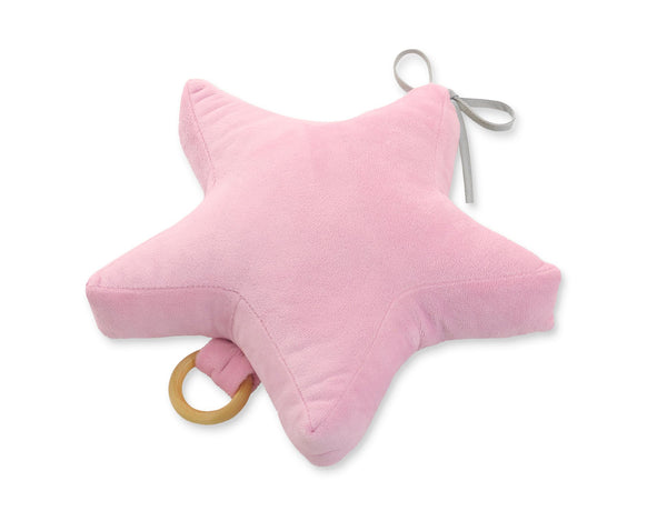 Stern Plüschtier - Spieluhr - Rosa