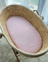 Moseskorb Laken - Boho - Pastellrosa