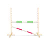 Hobby Horsing Hindernis 120cm mit zwei Stangen - Grün und Pink
