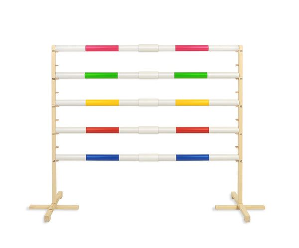 Steckenpferd-Hindernis 160cm mit zwei Stangen - Blue