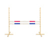 Steckenpferd Hindernis 160cm mit zwei Stangen - Pink und Blau