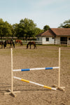 Steckenpferd-Hindernis 160cm mit zwei Stangen - Blue
