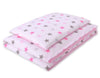 Pussilakanasetti Vauvalle - 120X90cm - Pink /Pink