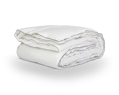 Percale Cotton Touch Enkel Dekbed Valkoinen - Vuodevaatteet
