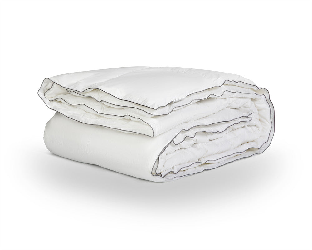 Percale Cotton Touch Enkel Dekbed Valkoinen - Vuodevaatteet