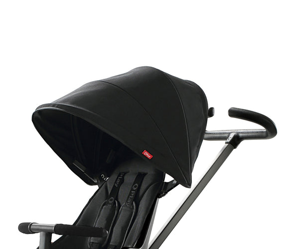 Qplay Easy 3-in-1 lastenvaunu musta.