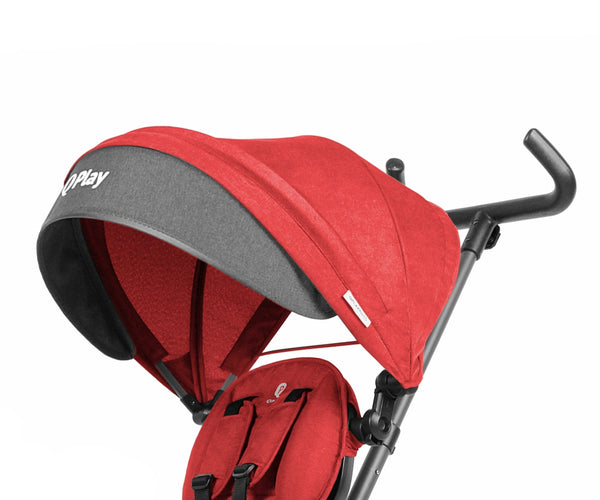 Dreirad mit Schiebestange Rito Star Rot