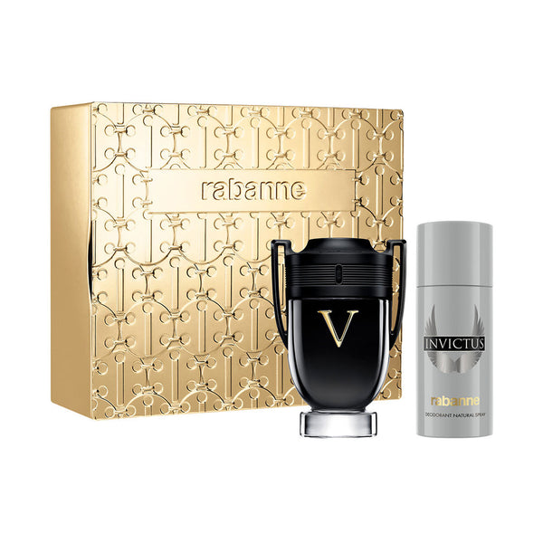 Rabanne Invictus Victory Case 2 Pcs | Vuodevaatteet.fi