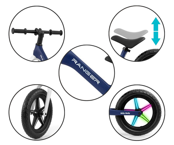 Ranger Flash Navy - Tasapainopyörä - Vuodevaatteet.fi