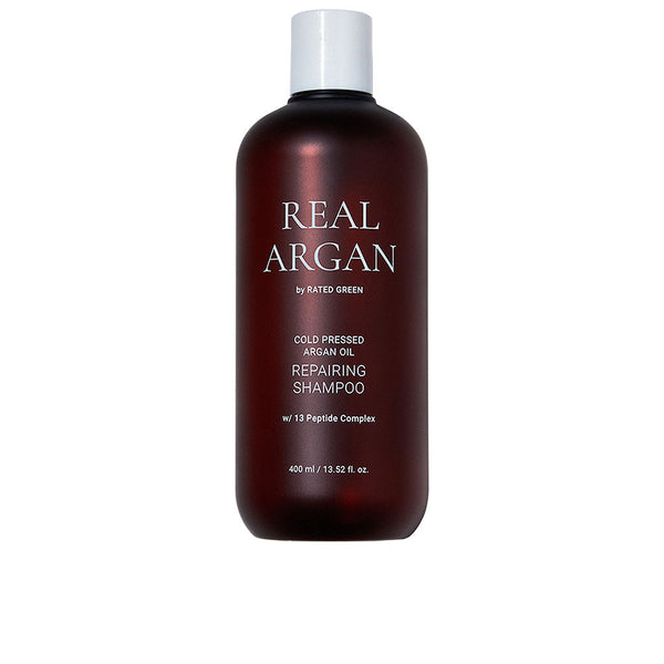 Rated Green Real Argan Repairing Shampoo 400 Ml | Vuodevaatteet.fi