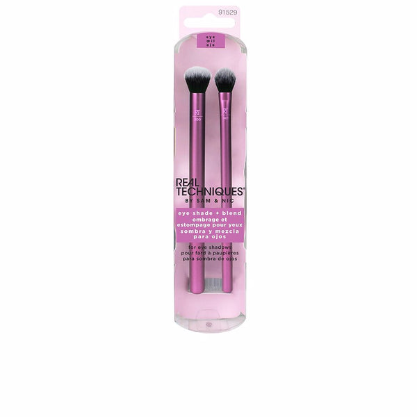 Real Techniques Eye shade + blend setti 2 kpl | Vuodevaatteet.fi