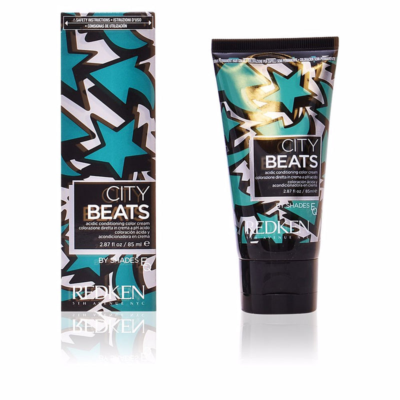 Redken City beats happamoitu hoitoaine värivoide#time square teal 100 gr | Vuodevaatteet.fi