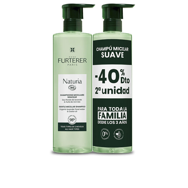 Naturia Ultra-Gentle shampoo micellare senza solfati confezione 2 x 400 ml