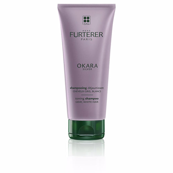 Rene Furterer Okara silver shampoo anti-keltaisuus 200 ml | Vuodevaatteet.fi