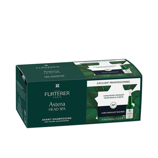 Rene Furterer Professional Head Spa Astera Astera Concentrated Soothing Freshness And Purity Ampoules 16 U | Vuodevaatteet.fi