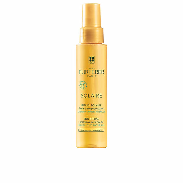 Rene Furterer Solar suojaava aurinkoöljy hiuksille kpf 50+ 100 ml | Vuodevaatteet.fi