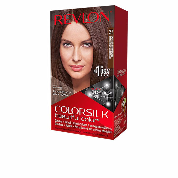Revlon Mass Market Colorsilk väriaine #27 - syvä lämmin kastanja 1 kpl | Vuodevaatteet.fi