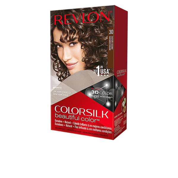 Revlon Mass Market Colorsilk väriaine #30-tummanruskea 1 kpl | Vuodevaatteet.fi