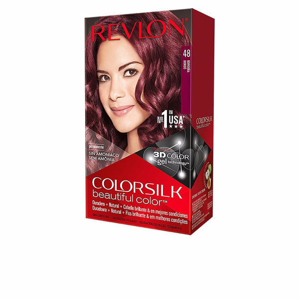 Revlon Mass Market Colorsilk väriaine #48-burgundi 1 kpl | Vuodevaatteet.fi