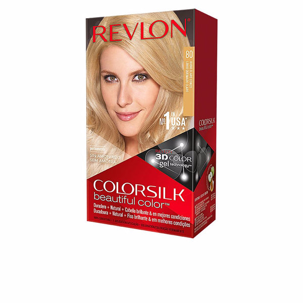 Revlon Mass Market Colorsilk väriaine #80-vaalea tuhkablondi 1 kpl | Vuodevaatteet.fi