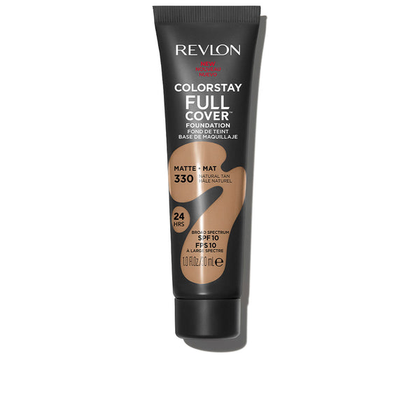 Revlon Mass Market Colorstay full cover foundation #330-luonnollinen rusketus 30 ml | Vuodevaatteet.fi