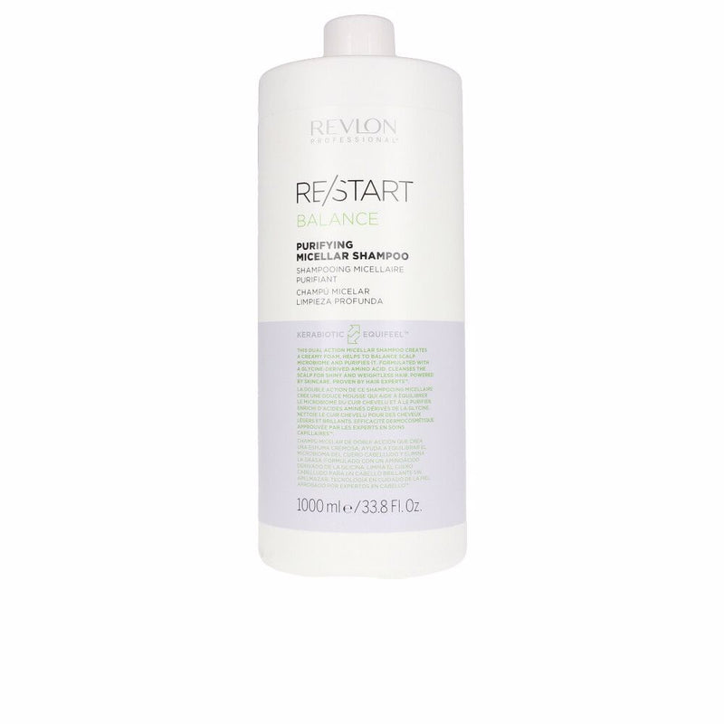Revlon Re-start balance puhdistava shampoo 1000 ml | Vuodevaatteet.fi