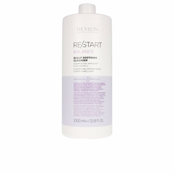 Revlon Re-start balance rauhoittava puhdistava shampoo 1000 ml | Vuodevaatteet.fi