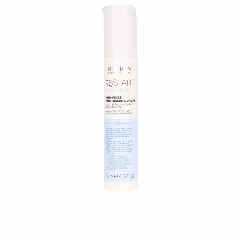 Revlon Re-start kosteuttavat anti-frizz pisarat 50 ml | Vuodevaatteet.fi