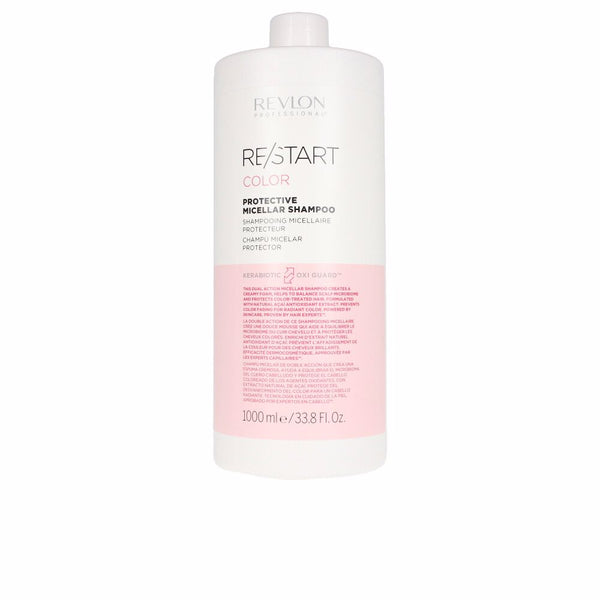 Revlon Re-start väriä suojaava micellar shampoo 1000 ml | Vuodevaatteet.fi