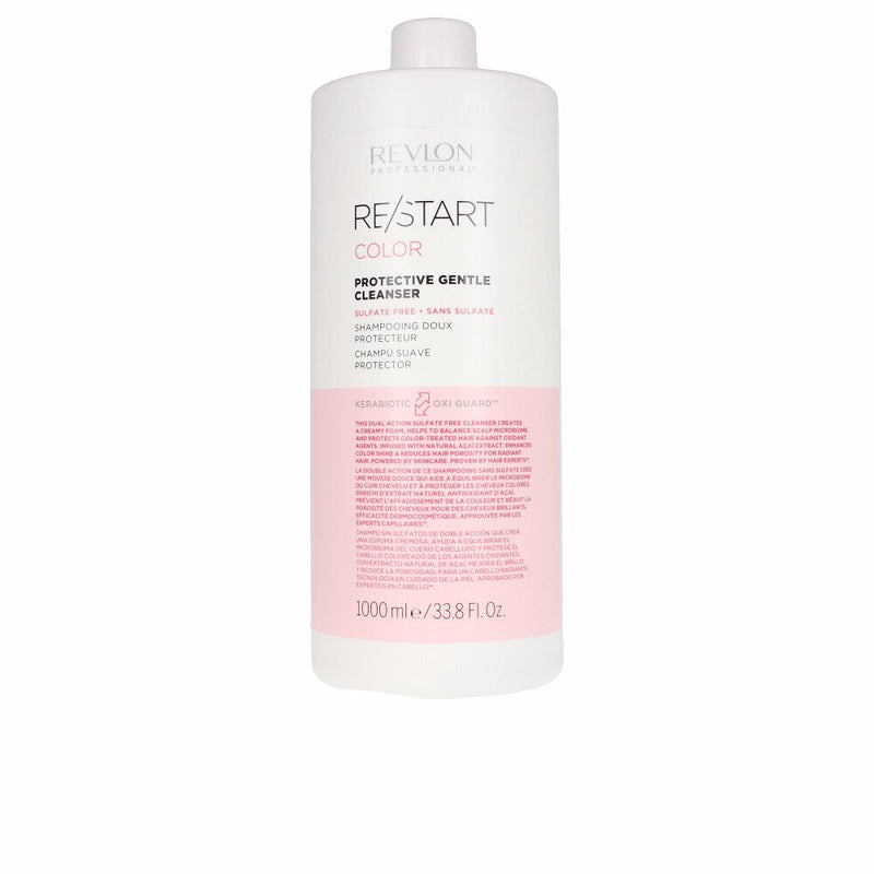 Revlon Re-start värin suojaava hellävarainen puhdistusaine 1000 ml | Vuodevaatteet.fi
