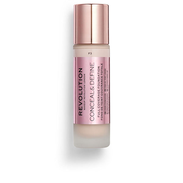 Revolution Make Up Conceal & define täysi peittävyys meikkivoide #f3 | Vuodevaatteet.fi