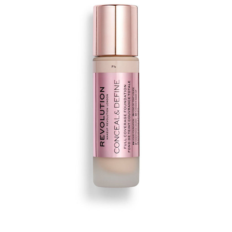 Revolution Make Up Conceal & define täysi peittävyys meikkivoide #f4 | Vuodevaatteet.fi