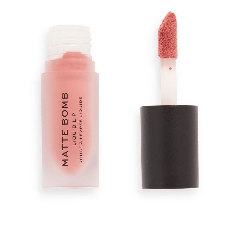 Revolution Make Up Matte bomb nestemäinen huulipuna #fancy pink | Vuodevaatteet.fi