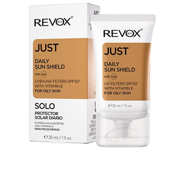 Revox B77 Just päivittäinen aurinkovoide rasvaiselle iholle 30 ml | Vuodevaatteet.fi