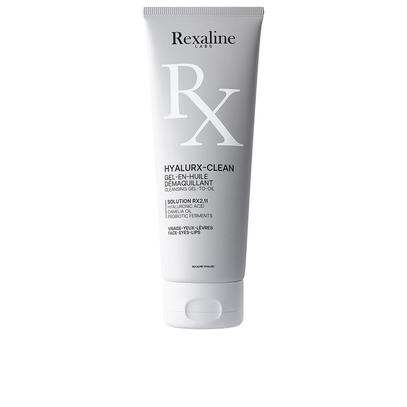 Rexaline Hyalurx-Clean Oil-Based Makeup Remover Gel 125 Ml | Vuodevaatteet.fi