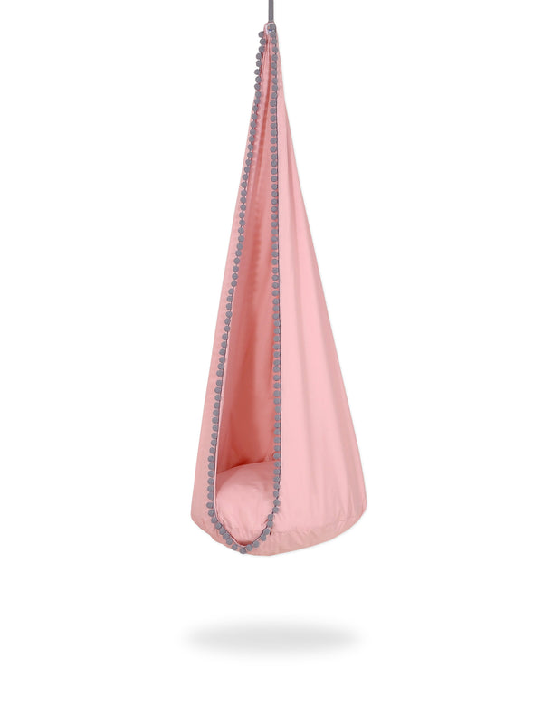 Riippuva keinu vauvalle - pastel pink