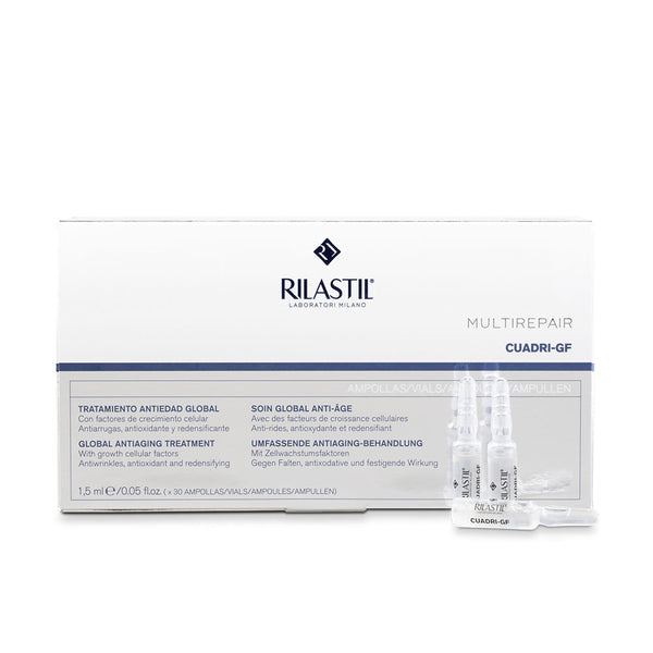 Rilastil Cuadri gf globaali anti-age hoito ampullit 30 x 1.5 ml | Vuodevaatteet.fi