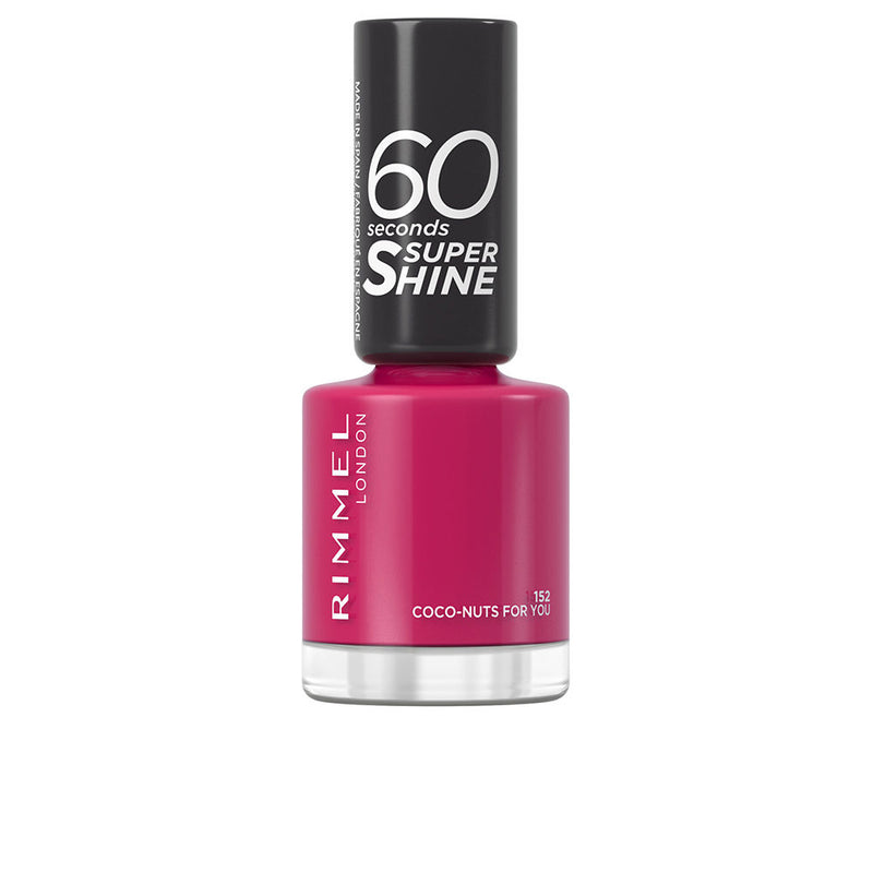 Rimmel London 60 seconds super shine kynsilakka #152-coco-nuts for you 8 ml | Vuodevaatteet.fi