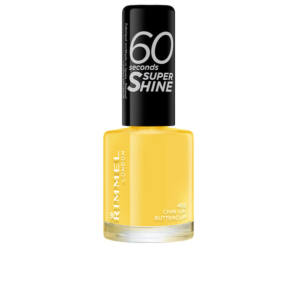 Rimmel London 60 Seconds Super Shine Nail Polish #452-Chin Up Buttercup 8 Ml | Vuodevaatteet.fi