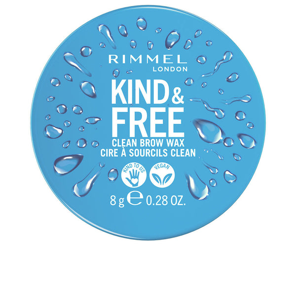 Rimmel London Kind & free clean brow wax #001-clear 8 g | Vuodevaatteet.fi