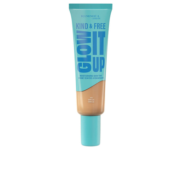 Rimmel London Kind & Free Glow It Up Liquid Foundation #160-Vanilla 30 Ml | Vuodevaatteet.fi