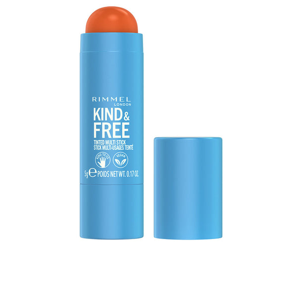 Rimmel London Kind & free sävytetty monikäyttöinen puikko #004-tangerine dream 5 gr | Vuodevaatteet.fi