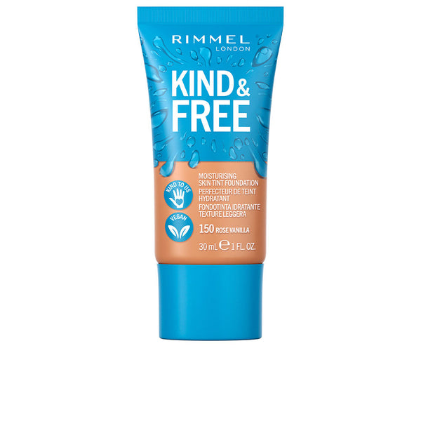 Rimmel London Kind & Free Skin Tint Foundation #150-Rose Vanilla | Vuodevaatteet.fi
