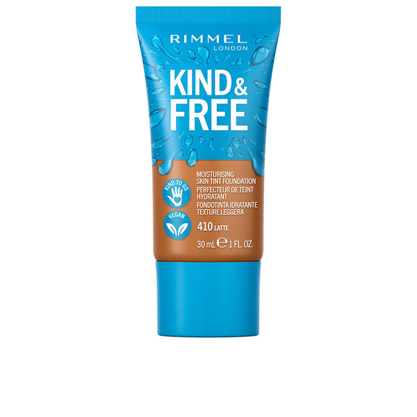 Rimmel London Kind & Free Skin Tint Foundation #410-Latte | Vuodevaatteet.fi