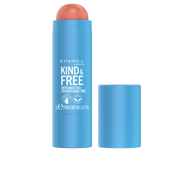 Rimmel London Kind & free värillinen monikäyttöinen puikko #002-peachy cheeks 5 gr | Vuodevaatteet.fi